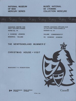 cover image of Newfoundland mummers' Christmas house-visit